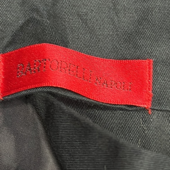 Bartorelli Napoli Super 140’s Australian Wool Gray Flat Front 38R - Picture 9 of 11